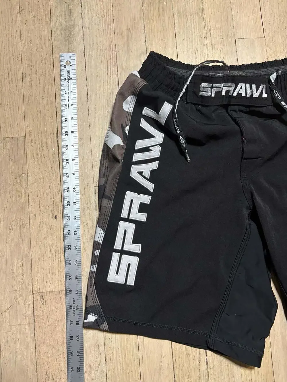 SPRAWL Fusion-S MMA Fight Shorts with Camo Accents